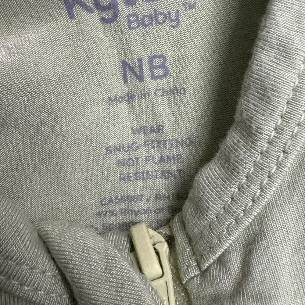 Kyte Baby Newborn 0-3 Month Lot Sleeper Pajamas Zipper Bamboo Green Girl Or Boy